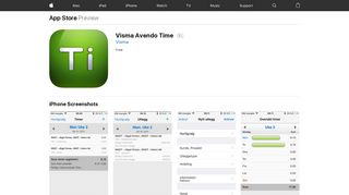 
                            10. Visma Avendo Time on the App Store - iTunes - Apple