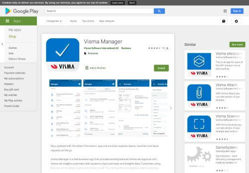 
                            7. Visma Manager – Apper på Google Play