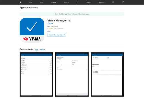 
                            8. Visma Manager on the App Store - iTunes - Apple