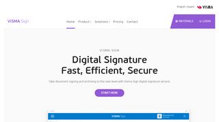 
                            10. Visma Sign Digital Signature Service: No Printing, No Paper, No Waiting.