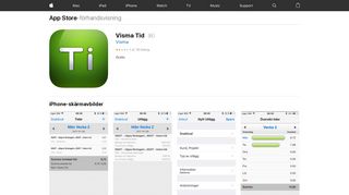 
                            7. Visma Tid i App Store - iTunes - Apple