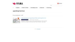 
                            2. Visma uppvidinge kommun