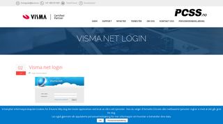 
                            12. Visma.net login | PCSS