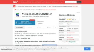 
                            5. Vista Boot Logo Generator - Download - CHIP