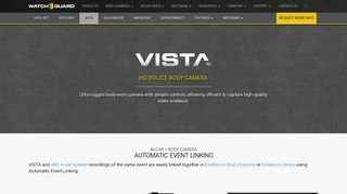 
                            6. VISTA™ HD Body Camera - WatchGuard Video®