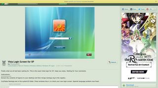 
                            11. Vista Login Screen for XP by Picassa243 on DeviantArt