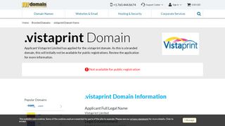 
                            11. .vistaprint Domain Registration - .vistaprint Domains - Vistaprint ...