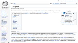 
                            6. Vistaprint - Wikipedia