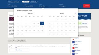 
                            3. Vistara Airlines, Vistara Airlines Flight Booking, Vistara Airlines ...