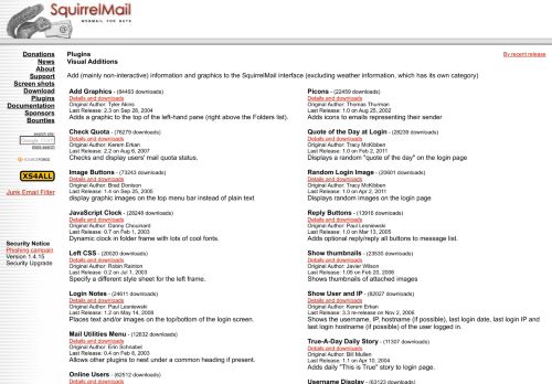 
                            4. Visual Additions - SquirrelMail - Webmail for Nuts!