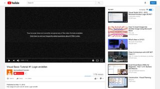 
                            4. Visual Basic Tutorial #1 Login erstellen - YouTube