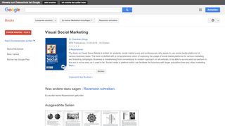 
                            11. Visual Social Marketing - Google Books-Ergebnisseite