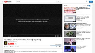 
                            3. Visual Studio Anmeldeform erstellen [German][HD][Tutorial] - YouTube