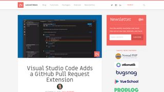 
                            10. Visual Studio Code Adds a GitHub Pull Request Extension - Laravel ...