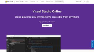 
                            2. Visual Studio Online | Now Azure DevOps - Microsoft