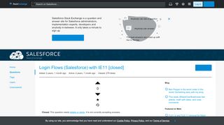 
                            12. visual workflow - Login Flows (Salesforce) with IE11 - Salesforce ...