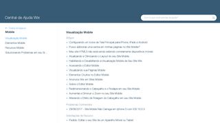 
                            5. Visualização Mobile | Central de Ajuda | Wix.com