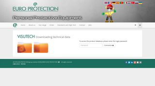 
                            8. VISUTECH : downloading technical data - EURO PROTECTION