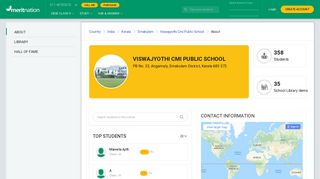 
                            12. VISWAJYOTHI CMI PUBLIC SCHOOL PB No. 33, Angamaly ...