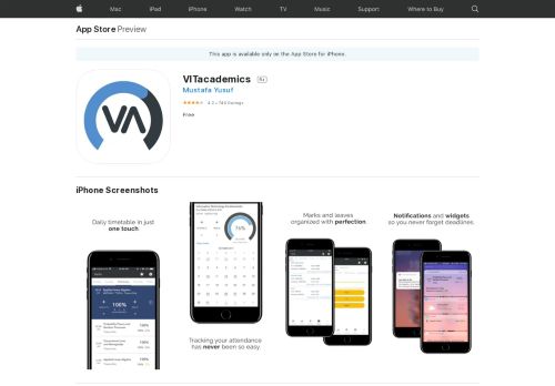 
                            5. VITacademics on the App Store - iTunes - Apple