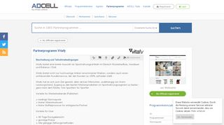 
                            8. Vitafy Partnerprogramm bei ADCELL - Hier anmelden!