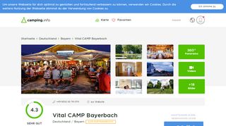 
                            4. VITAL Camping Bayerbach - Camping.info