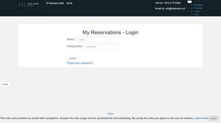 
                            8. Vital Hotel Tel Aviv - My Reservations - Login