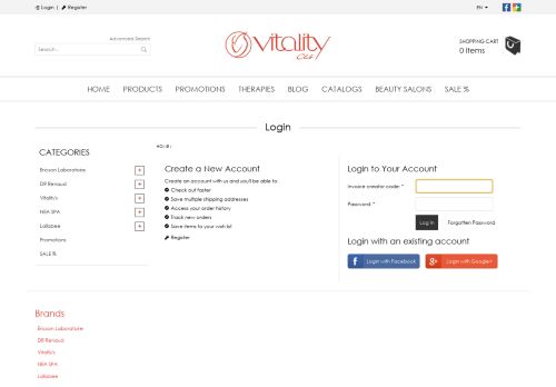 
                            12. Vitality club Ltd: Login