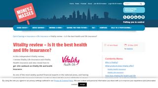 
                            9. Vitality review - is it the best health and life insurance? - Money To The ...