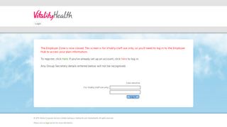 
                            4. VitalityHealth - Login