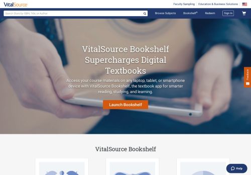 
                            6. VitalSource Bookshelf | Save Time, Save Money, Save Trees