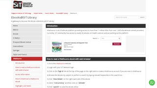 
                            11. VitalSource - Ebooks@SIT Library - Subject Guides at Singapore ...