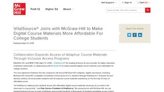 
                            10. VitalSource® Joins with McGraw-Hill Education to Make Digital ...