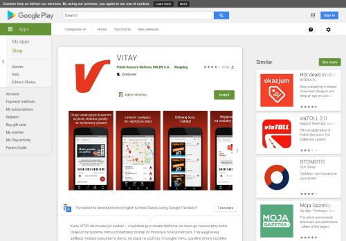 
                            9. VITAY – Aplikacje w Google Play