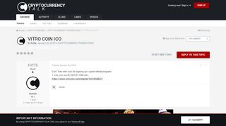 
                            2. VITRO Coin ICO - PROMOTIONS / OFF-SITE GIVEAWAYS / ...