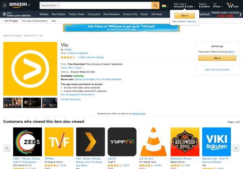 
                            11. Viu: Amazon.in: Appstore for Android