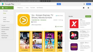 
                            13. Viu - Drama Korea & Asia Terbaru, Sub Indo - Aplikasi di Google Play