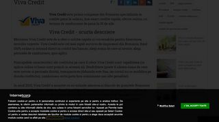 
                            4. Viva Credit - informatii despre Viva Credit - Wall-Street.ro