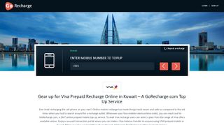 
                            11. Viva Recharge | Send Viva Top Up to Kuwait at ...