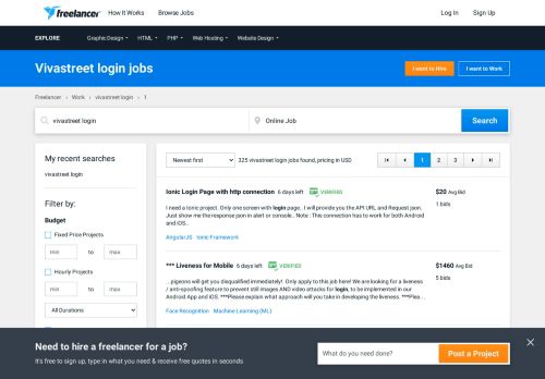 
                            8. Vivastreet login Jobs, Employment | Freelancer