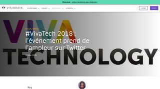 
                            10. VivaTech 2018 sur Twitter - Visibrain