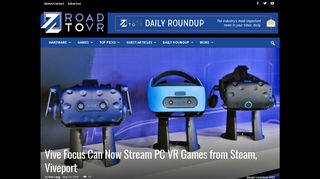 
                            1. Vive Focus Can Now Stream PC VR Games from Steam, Viveport