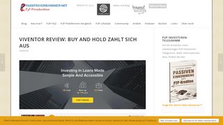 
                            4. Viventor Review - Buy and Hold zahlt sich aus, abkassiert wird langfristig