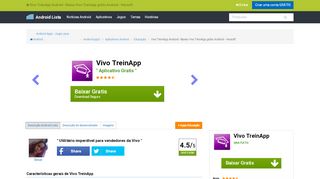 
                            7. Vivo TreinApp Android - Baixar Vivo TreinApp grátis Android - Verisoft