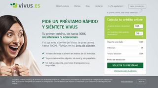 
                            12. Vivus.es: Préstamos online y créditos rápidos