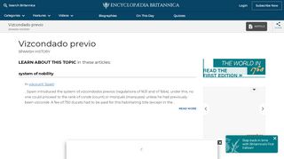
                            13. Vizcondado previo | Spanish history | Britannica.com