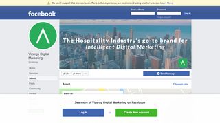 
                            8. Vizergy Digital Marketing - About | Facebook