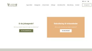 
                            1. Vkaren - vikarbureau på fyn dækkende jylland og sjælland