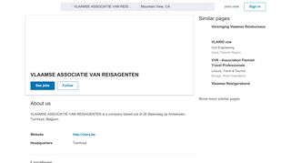 
                            12. VLAAMSE ASSOCIATIE VAN REISAGENTEN | LinkedIn