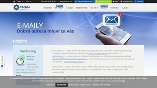 
                            5. Vlastní e-mailová adresa doméně | FORPSI.COM